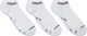 Баскетбольні шкарпетки(3 пари) Jordan Jumpman Dri-Fit No-Show 3PPK(SX5546-100(DX9656-100)) S Білий - зображення 3