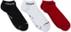 Баскетбольні шкарпетки (3 пари) Jordan Jumpman Dri-Fit No-Show 3PPK(SX5546-011) M Чорний/Білий/Червоний - зображення 4
