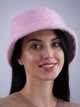 Панама женская SumWin Кэнгол ангора 38938-18027 56-59 Розовая - изображение 1