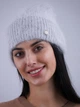 Шапка женская Malisa Домина 15-1008-DM-150 54-58 Светло-серая - изображение 3