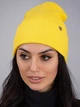 Шапка женская Malisa Ривьера 15-1001-PM-48 54-58 Желтая - изображение 2
