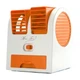 Мини Кондиционер Вентилятор Mini Fan Air Conditioning Оранжевый с охлаждением портативный очиститель воздуха переносной настольный для дома от USB - изображение 3