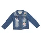 Куртка джинс для дівчинки UKY.Kids P17G473L 104 см Синій - зображення 1