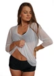 106-1 Туника пляжная ODS XXXXL Белая - изображение 5