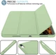 Силиконовый чехол обложка + Pencil Holder BBM1 для iPad Air 4 2020/Air 5 2022 10,9"/Air 11" 2024(M2)/2025(M3)/2026(M4) Зеленый Оливковый - изображение 5
