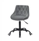 Офісне крісло Onder Mebli FORO + BUTTON Б-Т СІРИЙ B-1004 BK - OFFICE - зображення 1