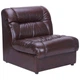 Диван Vizit Единица 870 x 850 x 850H см Титан Dark Brown Коричневый - изображение 1