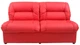 Диван Vizit Двойка 870 x 1650 x 850H см Флай 2210 Красный - изображение 2