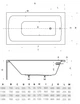 Ванна Besco TALIA 110x70 (WAT-110-PK) - изображение 3