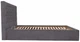Ліжко Cambridge Comfort 120 х 200 см Місті Dark Grey З підйомним механізмом та нішою для білизни Темно-Сіре - зображення 4