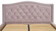 Ліжко Двоспальне Scarlett Comfort 180 х 190 см Riviera 65 С1 З підйомним механізмом та нішою для білизни Рожеве - зображення 5