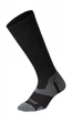 Термо-компрессионные спортивные носки-гольфы 2XU, Vectr Merino Light Cushion, L1, черный/титановый - изображение 1