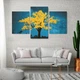 Модульна картина із трьох частин Gold Tree 96x60 см (MK322025) - зображення 5