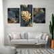 Модульная картина из трех частей Palma Leaf 96x60 см (MK322035) - изображение 4