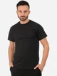 Футболка хлопковая длинная мужская Gildan gi5000bl Heavy L Черная (5000000087837) - изображение 1