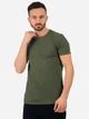 Футболка хлопковая длинная мужская Gildan Softstyle gi64000mi 4XL Оливковая (5000000088710) - изображение 1
