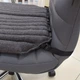 Ортопедические подушки EKKOSEAT на кресло руководителя (СИДЕНИЕ и СПИНКА). Комплект. Графит. - изображение 2