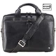 Чоловіча шкіряна сумка для ноутбука Visconti ML31 Hugo 15 (Black) - зображення 1