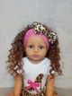 Лялька Реборн Reborn мулатка NPK DOLL силіконова 55 см - зображення 5