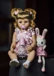 Кукла Реборн Reborn блондинка NPK DOLL силиконовая 55 см - изображение 1