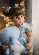 Лялька Реборн Reborn брюнетка NPK DOLL силіконова 55 см - зображення 3