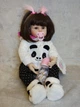 Реалістична лялька Reborn Реборн NPK DOLL 48 см панда - зображення 5