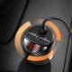 Адаптер автомобільний USAMS C22 Dual USB Car Charger With 3IN1 Spring Cable US-CC119 | 2USB, 3.4A | - зображення 5