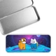 Пенал школьный металлический Амонг Ас Время приключений Фин и Джейк (Among Us Adventure Time Finn & Jake) (34408-2414-3) Серебристый - изображение 3