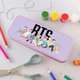 Пенал шкільний пластиковий БТС (BTS) (34408-1061-4) Рожевий - зображення 3