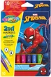 Фломастеры цветные двухсторонние Colorino Spiderman 10 цветов 10 шт (91833PTR) - изображение 1