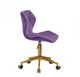 Кресло офисное Onder Mebli TORINO Б-Т ПУРПУР В-1013 GD - MODERN OFFICE - изображение 4