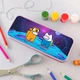 Пенал школьный пластиковый Амонг Ас Время приключений Фин и Джейк (Among Us Adventure Time Finn & Jake) (34408-2414-4) Розовый - изображение 3
