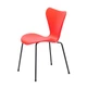 Стул обеденный Onder Mebli MAX КРАСНЫЙ 05 METAL-2 - BK - изображение 3