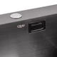 Кухонна мийка чорна з нержавіючої сталі Qtap DK5050BL 2.7/1.0 мм Black (QTDK5050BLPVD2710) - зображення 6