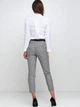 Брюки женские H&M 6955459RP2 34 Черные с белым (PS2030000097500) - изображение 2