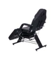 Кушетка косметична чорна з лотками для педикюру BW-263 Black - зображення 5