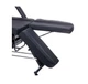 Кушетка косметична чорна з лотками для педикюру BW-263 Black - зображення 8