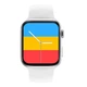 Smart Watch FK100, Aluminium, беспроводная зарядка, white - изображение 5