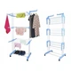 Универсальная складная напольная сушилка для вещей на колесах Garment Rack With Wheels - изображение 7