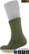 Шкарпетки тактичні флісові 6-in 281z Polartec Classic 200 Green Khaki L - зображення 2