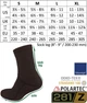 Шкарпетки тактичні флісові 8-in 281z Polartec Classic 200 Brown Bear XL - зображення 3