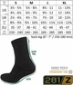 Шкарпетки тактичні флісові 6-in 281z Polartec Classic 200 Black XL - зображення 3