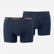 Набор трусов-боксеров мужских HEAD Basic Boxer 2P 841001001-493 S 2 шт (8718824289656) - изображение 1