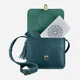 Сумка кросс-боди женская кожаная BlankNote Бохо Лилу BN-BAG-3-malachite Малахит - изображение 4