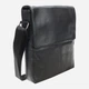Сумка планшет через плечо мужская из натуральной кожи Laras 10t8870 Black (ROZ6206100476) - изображение 1