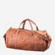 Дорожная сумка мужская Grande Pelle leather-11047 Коричневая - изображение 1