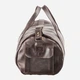 Дорожная сумка мужская Grande Pelle leather-11044 Коричневая - изображение 2