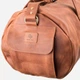 Дорожная сумка мужская Grande Pelle leather-11047 Коричневая - изображение 5