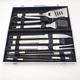 Набір для мангалу BBQ Tools Set AL 10 для барбекю в алюмінієвому кейсі 10 предметів Сріблястий (12517) - зображення 4