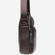 Сумка кросс-боди мужская кожаная Laras K103657 Коричневая (ROZ6206113709) - изображение 5